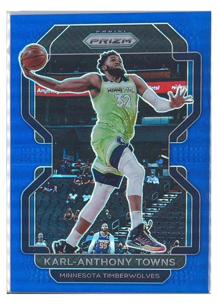 2021-22 Panini Prizm Base Set Karl-Anthony Towns #157 card