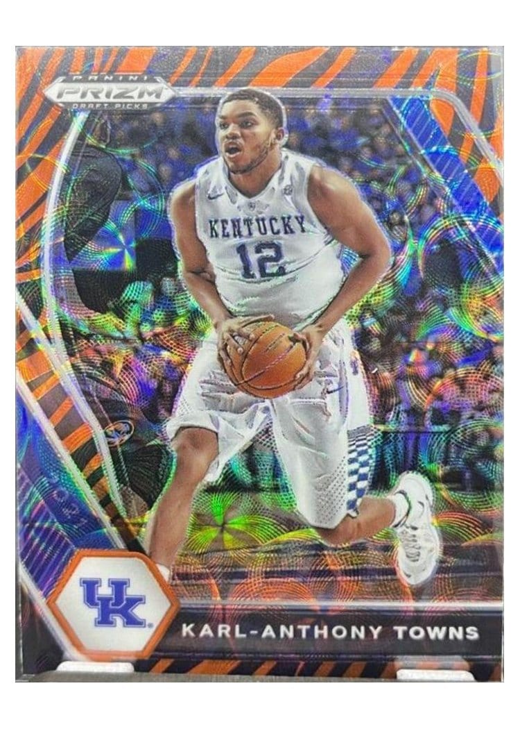 2021-22 Panini Prizm Base Set Karl-Anthony Towns #157 card