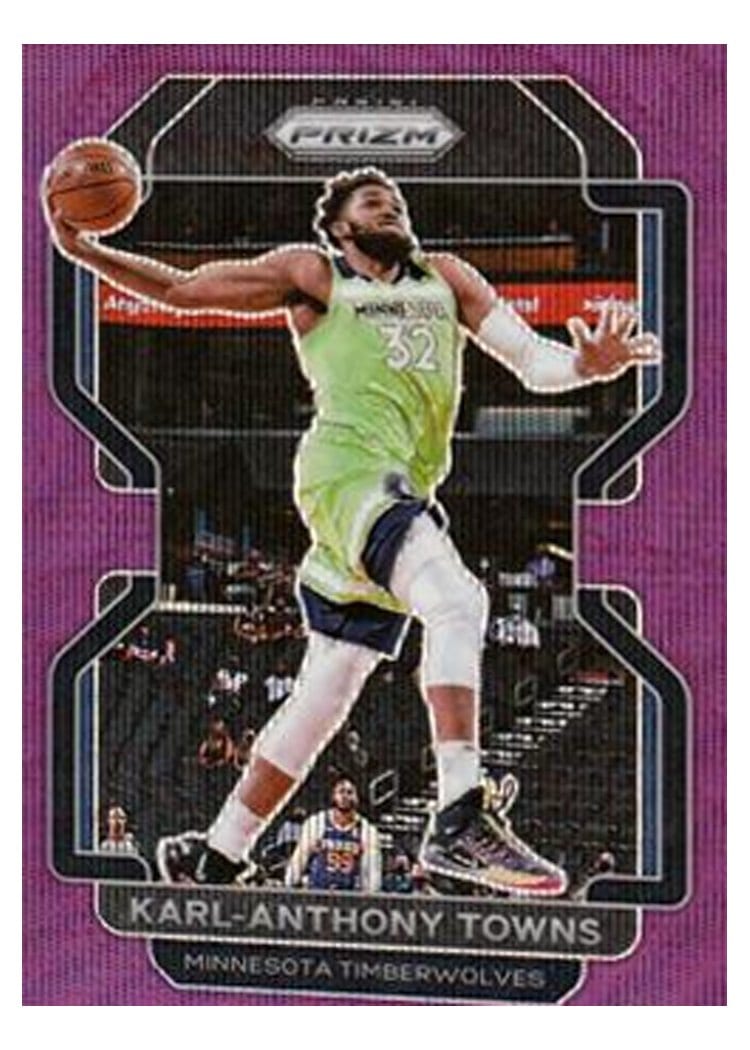2021-22 Panini Prizm Base Set Karl-Anthony Towns #157 card