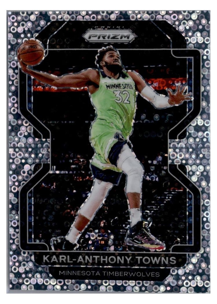 2021-22 Panini Prizm Base Set Karl-Anthony Towns #157 card