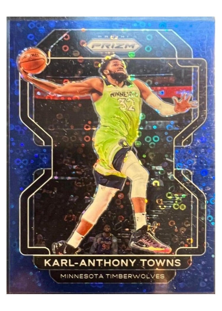 2021-22 Panini Prizm Base Set Karl-Anthony Towns #157 card