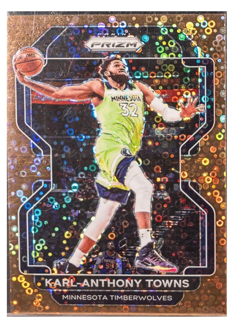 2021-22 Panini Prizm Base Set Karl-Anthony Towns #157 card