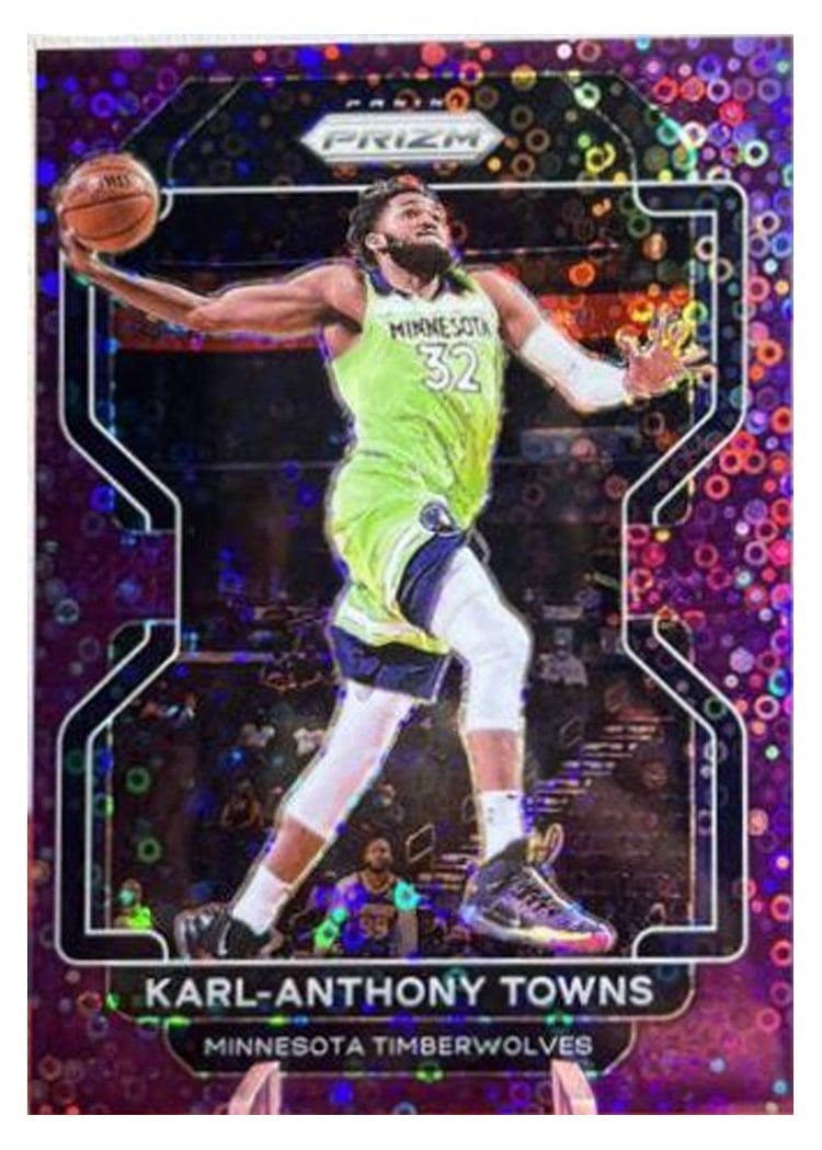 2021-22 Panini Prizm Base Set Karl-Anthony Towns #157 card