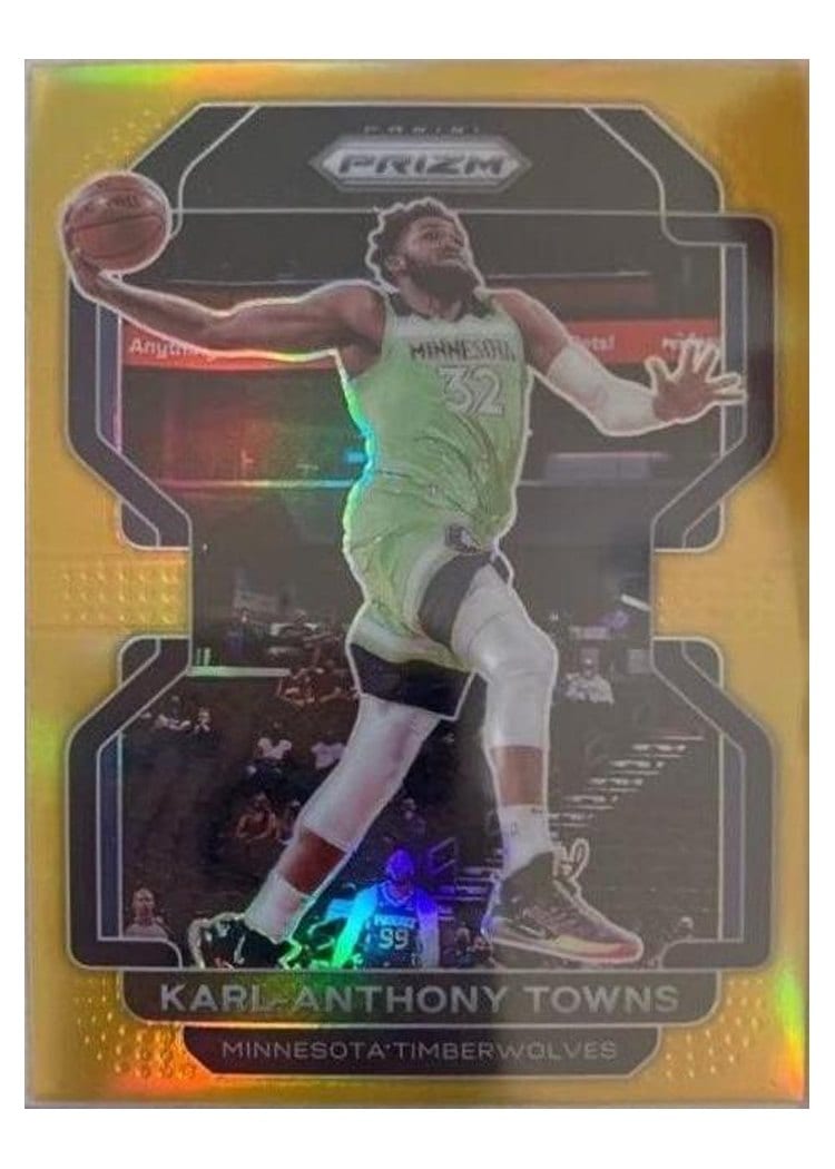 2021-22 Panini Prizm Base Set Karl-Anthony Towns #157 card