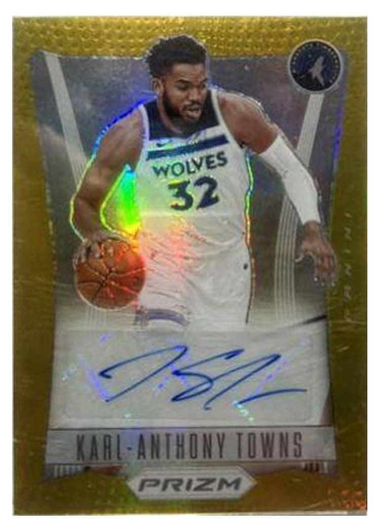 2021-22 Panini Prizm Base Set Karl-Anthony Towns #157 card