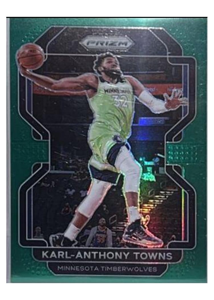 2021-22 Panini Prizm Base Set Karl-Anthony Towns #157 card