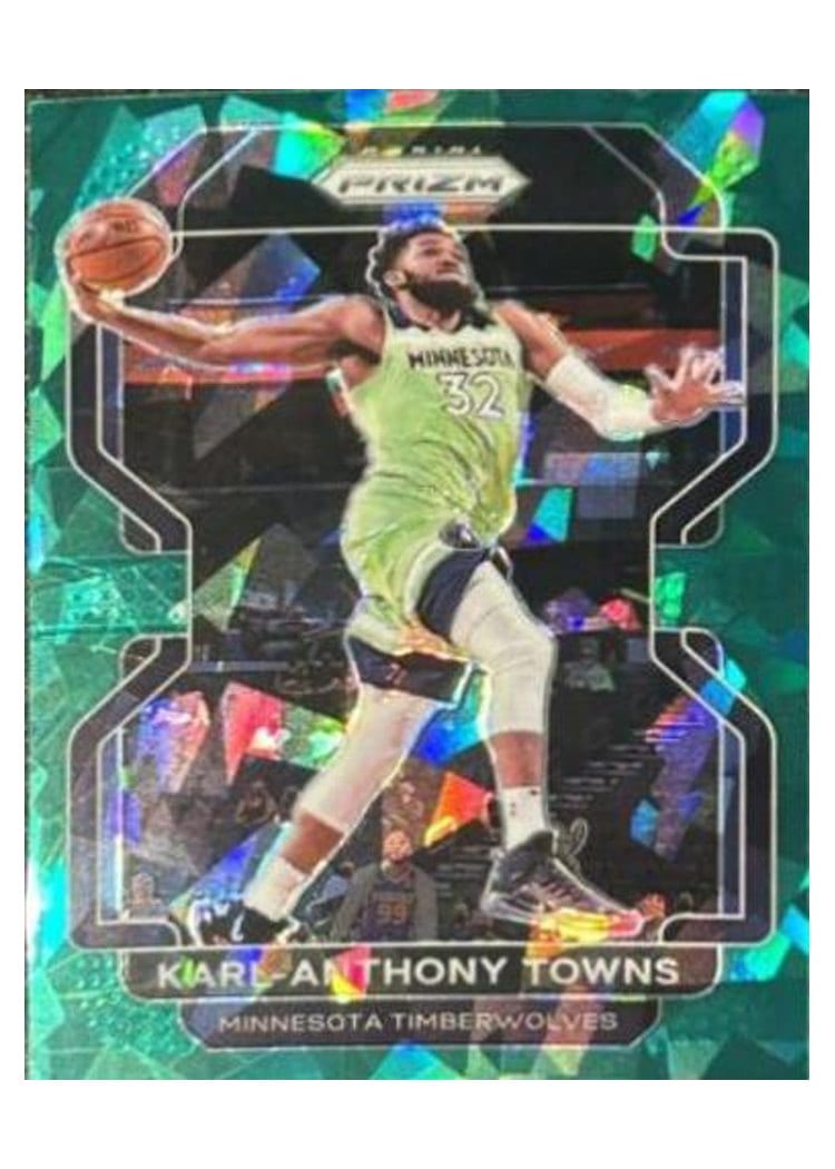 2021-22 Panini Prizm Base Set Karl-Anthony Towns #157 card