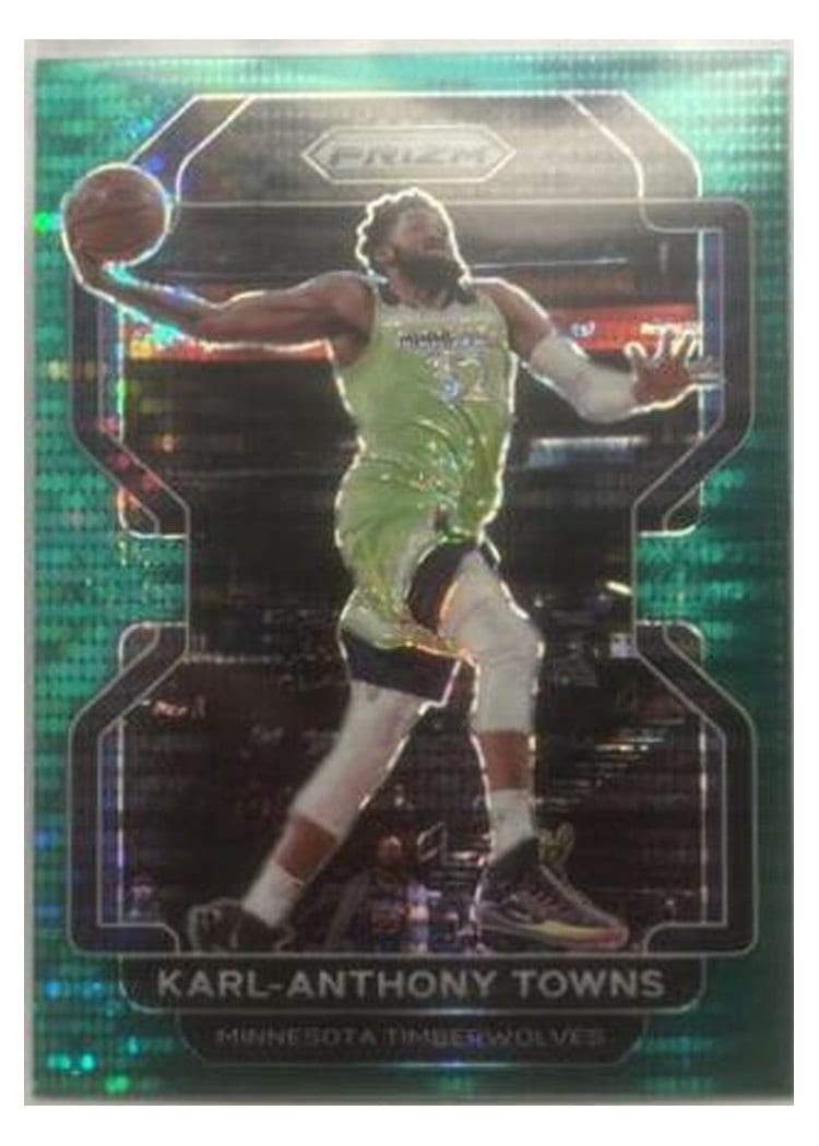 2021-22 Panini Prizm Base Set Karl-Anthony Towns #157 card