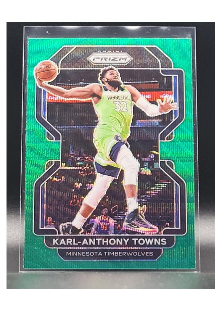 2021-22 Panini Prizm Base Set Karl-Anthony Towns #157 card
