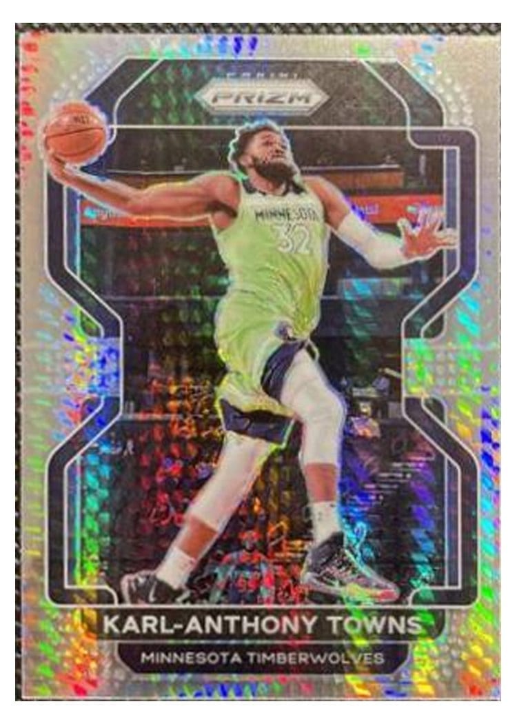 2021-22 Panini Prizm Base Set Karl-Anthony Towns #157 card