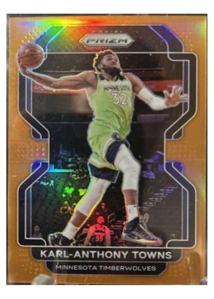 2021-22 Panini Prizm Base Set Karl-Anthony Towns #157 card