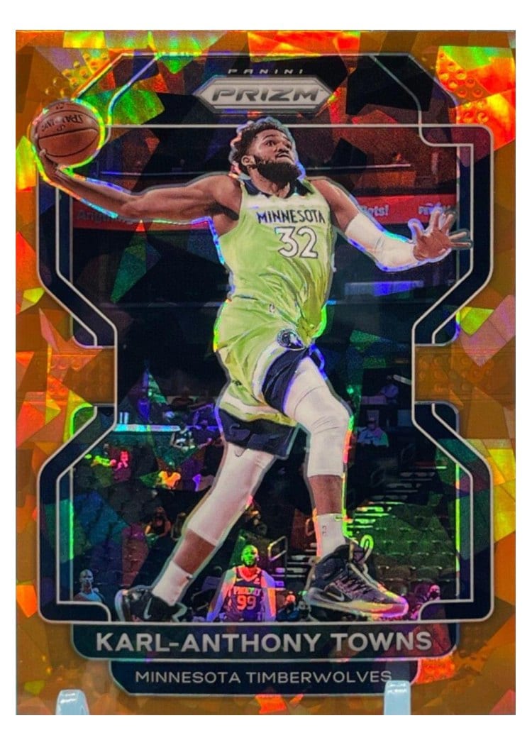 2021-22 Panini Prizm Base Set Karl-Anthony Towns #157 card