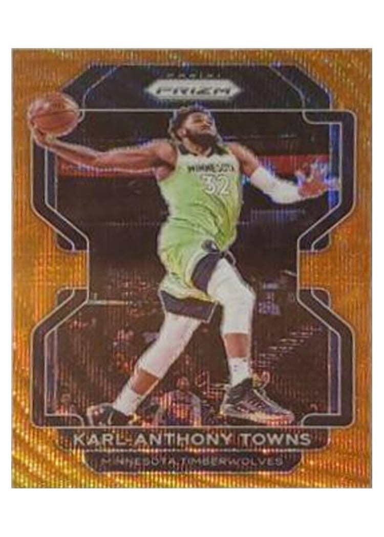 2021-22 Panini Prizm Base Set Karl-Anthony Towns #157 card