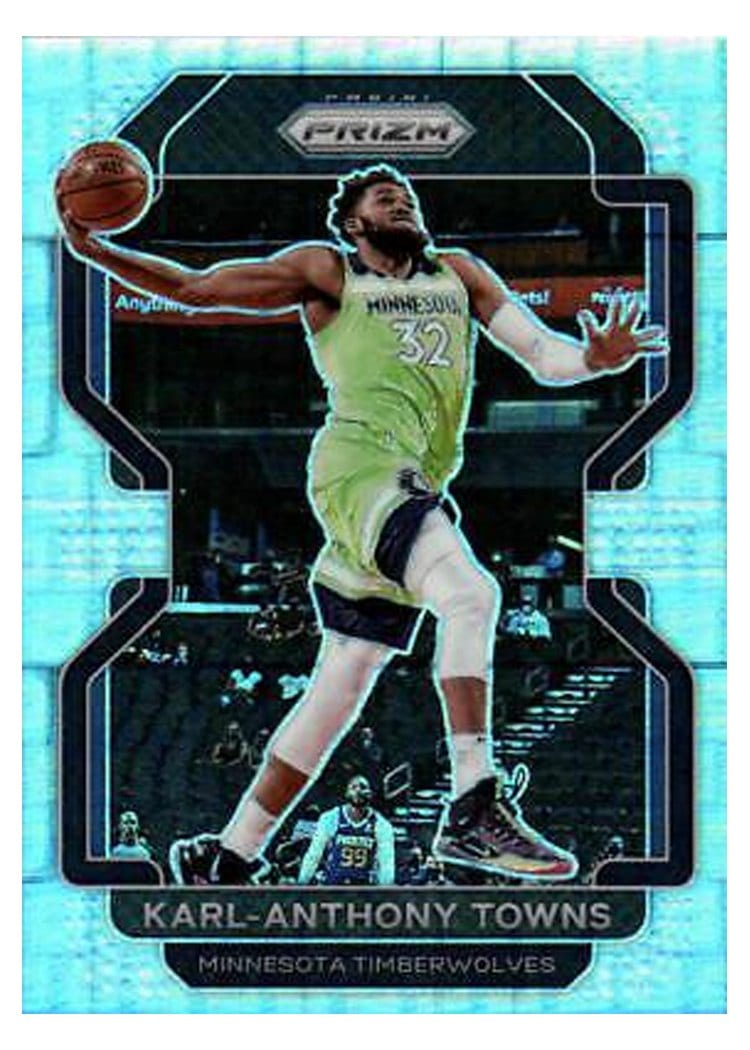 2021-22 Panini Prizm Base Set Karl-Anthony Towns #157 card
