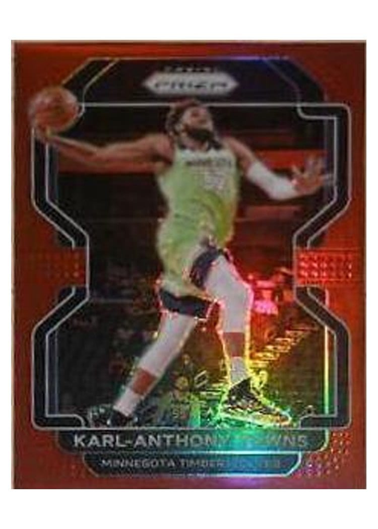 2021-22 Panini Prizm Base Set Karl-Anthony Towns #157 card