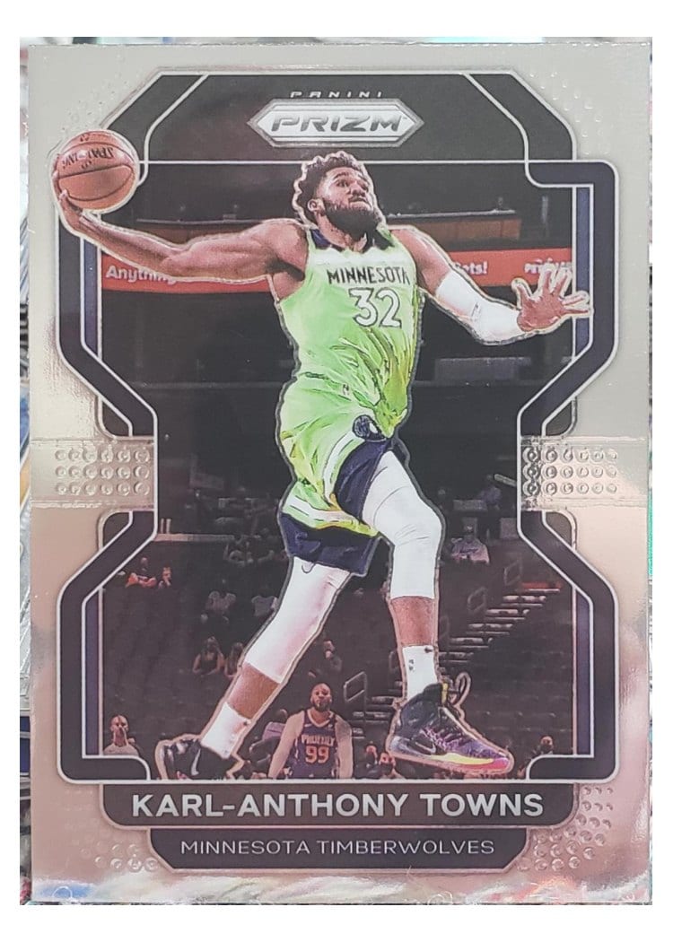 2021-22 Panini Prizm Base Set Karl-Anthony Towns #157 card