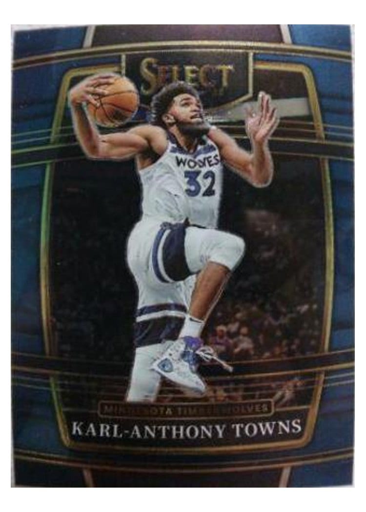2021-22 Panini Select Base Set Karl-Anthony Towns #10 card