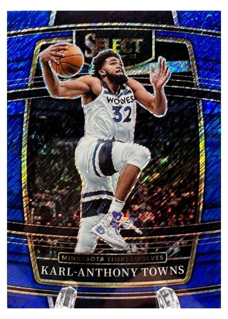 2021-22 Panini Select Base Set Karl-Anthony Towns #10 card