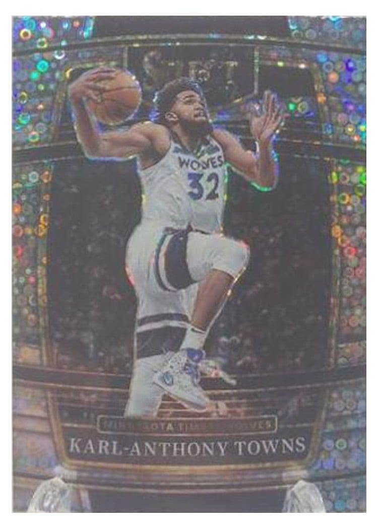 2021-22 Panini Select Base Set Karl-Anthony Towns #10 card