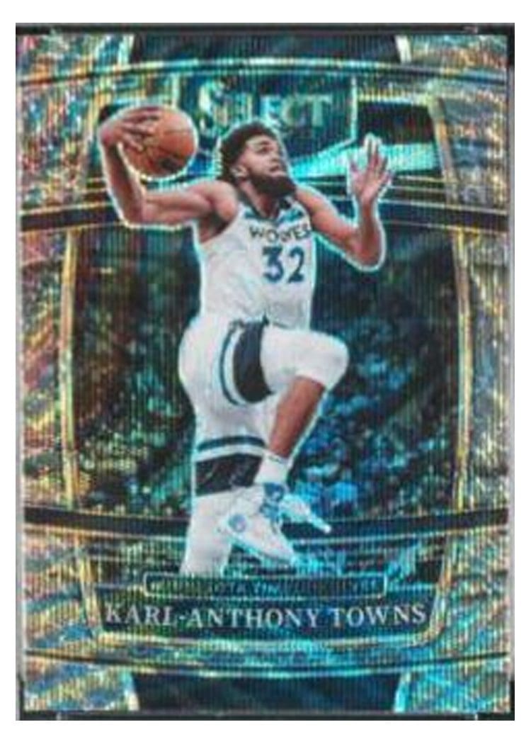 2021-22 Panini Select Base Set Karl-Anthony Towns #10 card