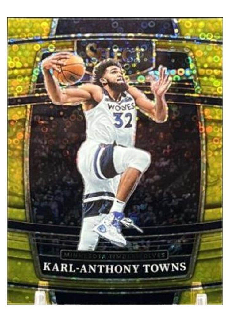 2021-22 Panini Select Base Set Karl-Anthony Towns #10 card