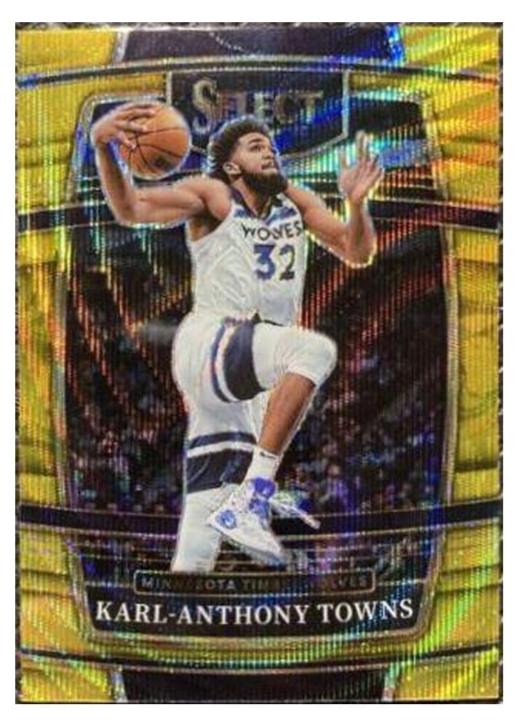 2021-22 Panini Select Base Set Karl-Anthony Towns #10 card