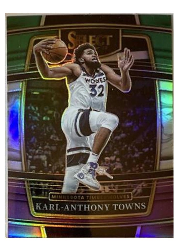 2021-22 Panini Select Base Set Karl-Anthony Towns #10 card