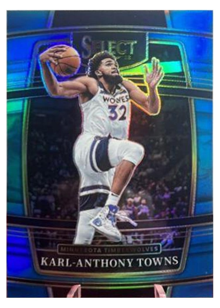 2021-22 Panini Select Base Set Karl-Anthony Towns #10 card
