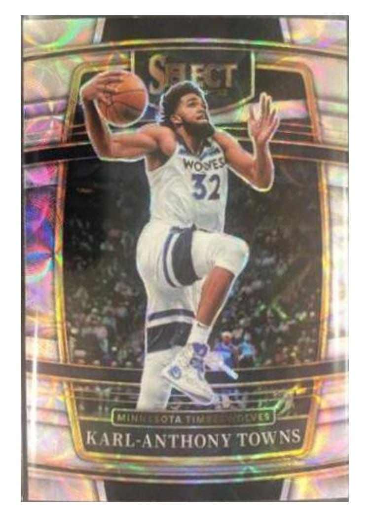 2021-22 Panini Select Base Set Karl-Anthony Towns #10 card