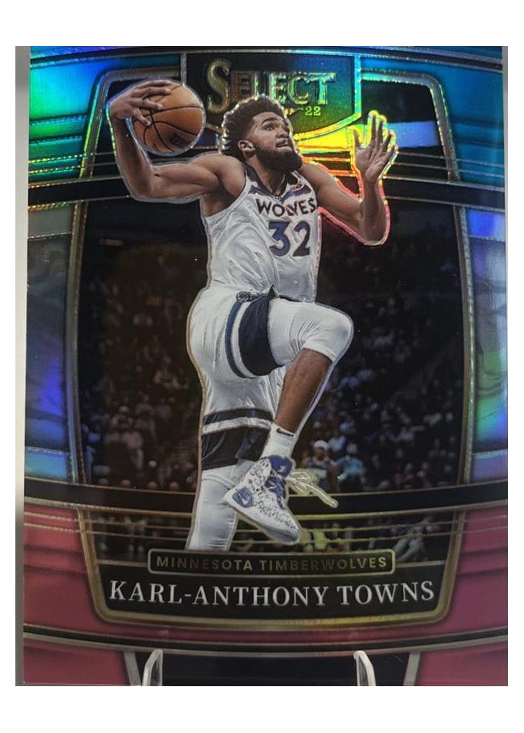 2021-22 Panini Select Base Set Karl-Anthony Towns #10 card