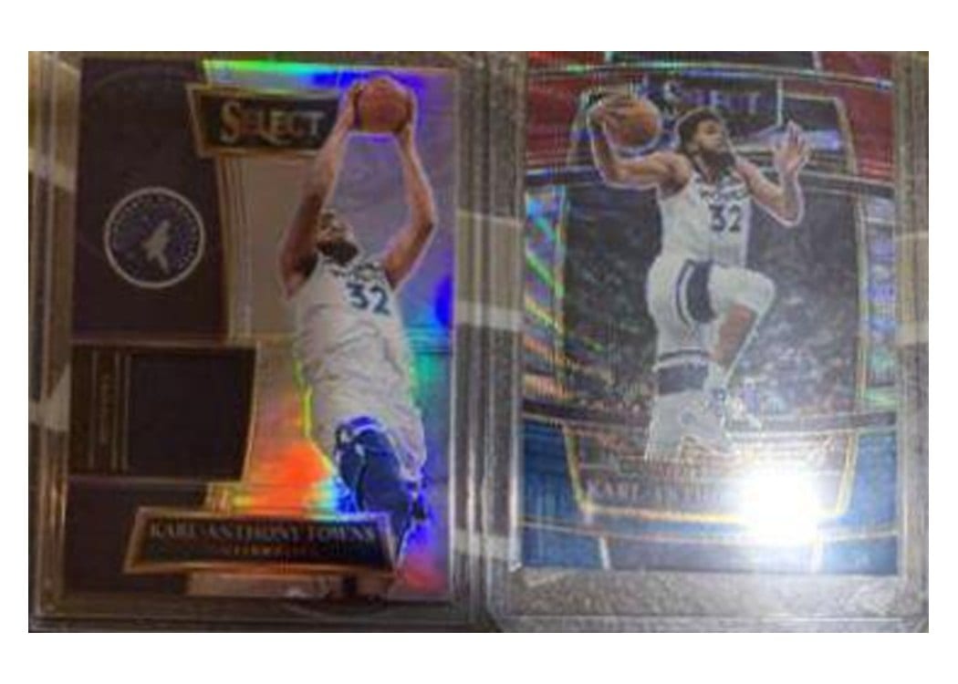 2021-22 Panini Select Base Set Karl-Anthony Towns #10 card