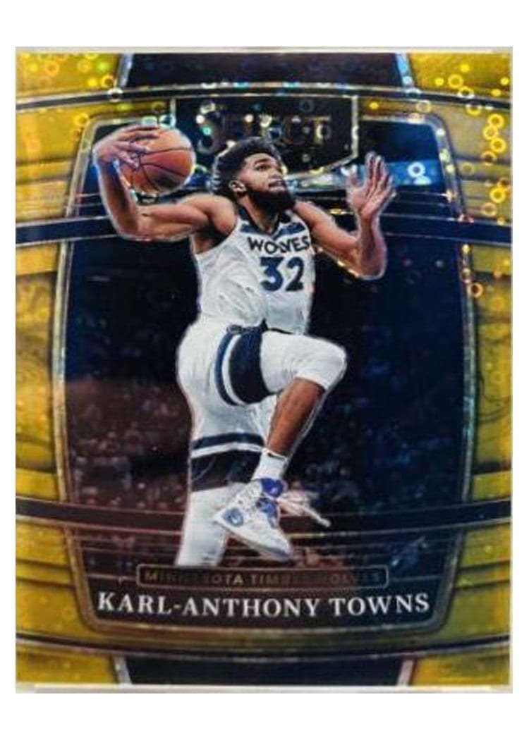 2021-22 Panini Select Base Set Karl-Anthony Towns #10 card