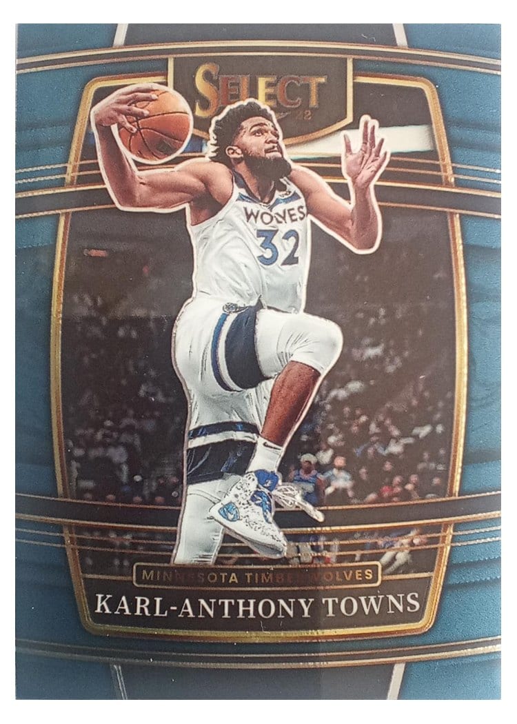 2021-22 Panini Select Base Set Karl-Anthony Towns #10 card