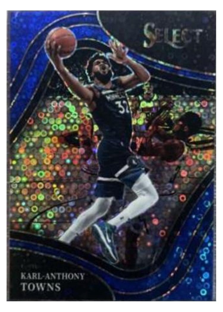 2021-22 Panini Select Base Set Karl-Anthony Towns #207 card