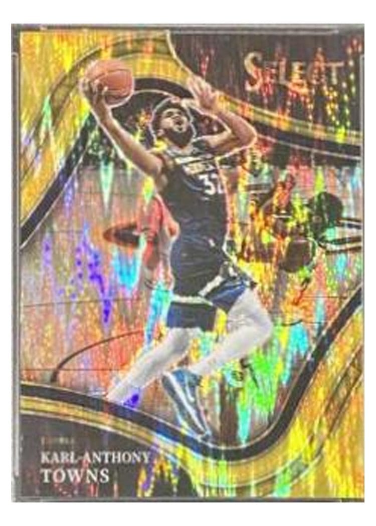 2021-22 Panini Select Base Set Karl-Anthony Towns #207 card