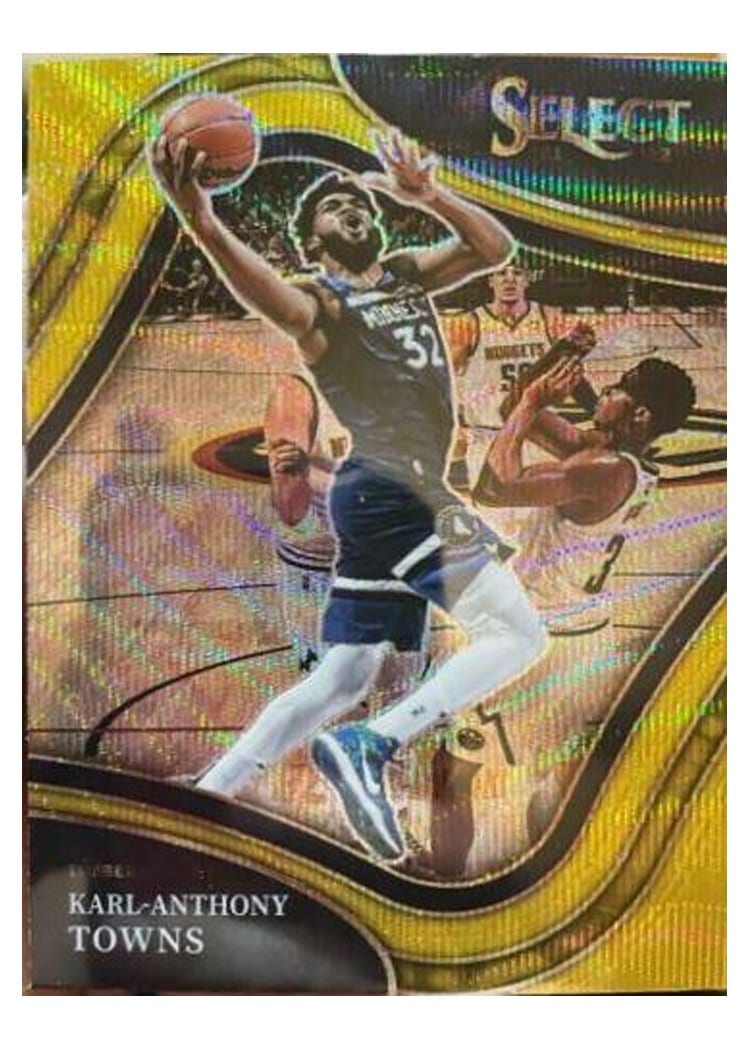2021-22 Panini Select Base Set Karl-Anthony Towns #207 card