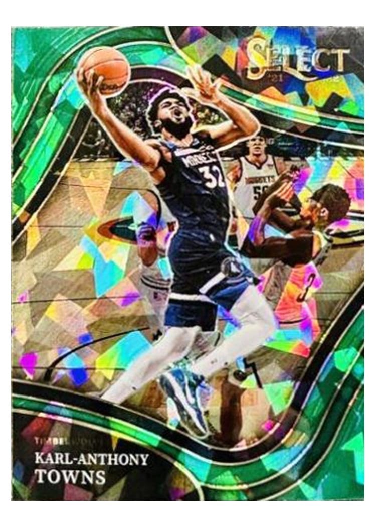 2021-22 Panini Select Base Set Karl-Anthony Towns #207 card