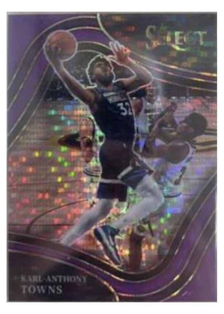 2021-22 Panini Select Base Set Karl-Anthony Towns #207 card