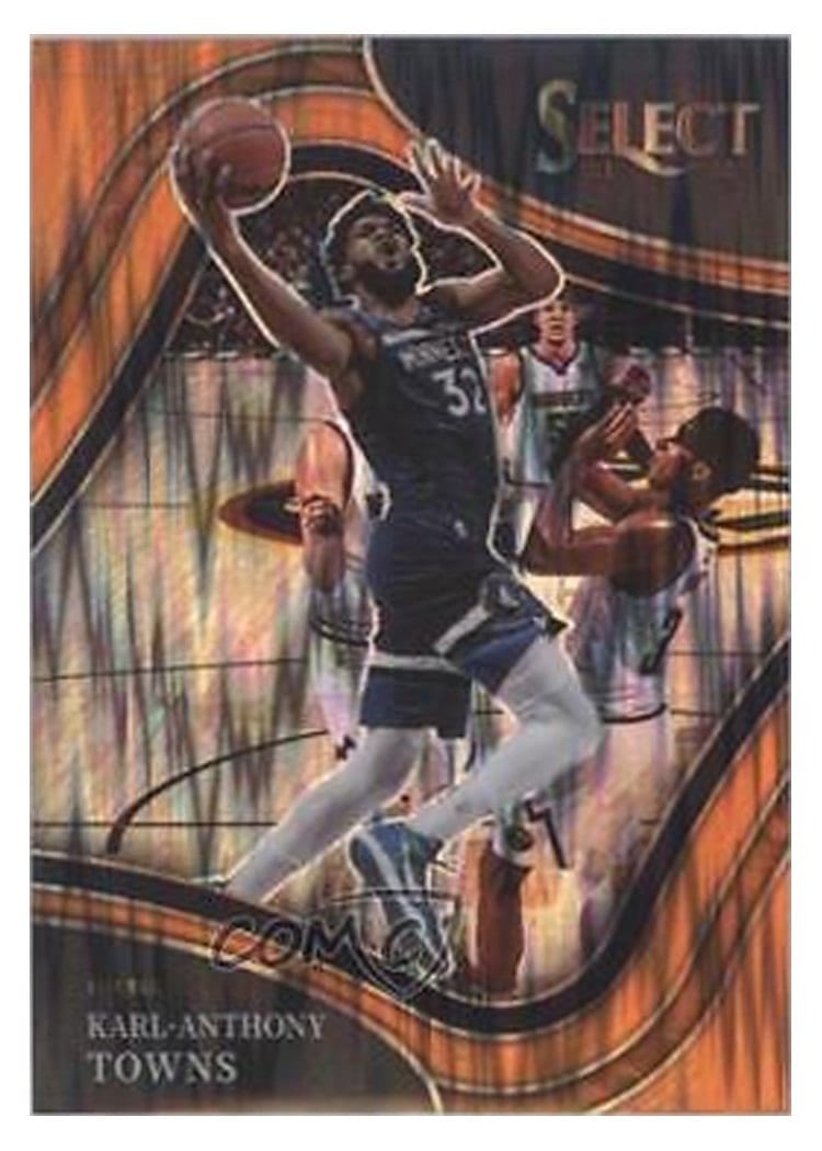 2021-22 Panini Select Base Set Karl-Anthony Towns #207 card