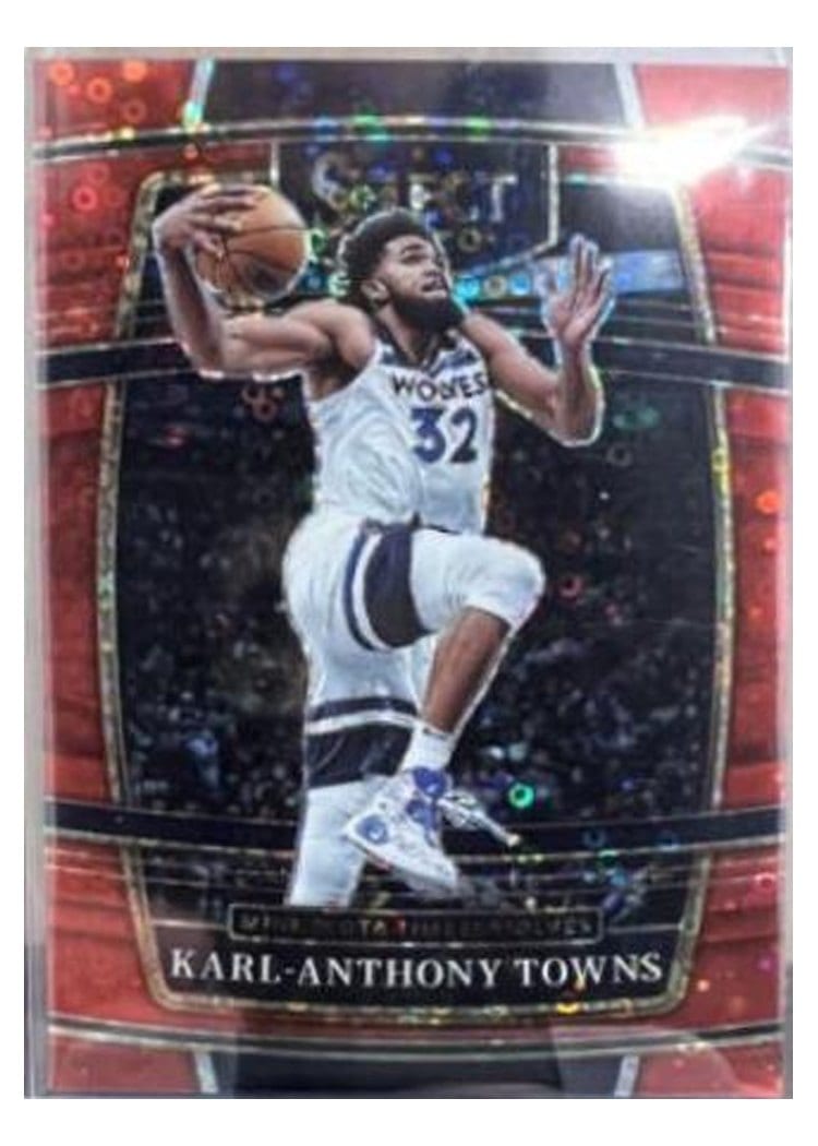 2021-22 Panini Select Base Set Karl-Anthony Towns #207 card