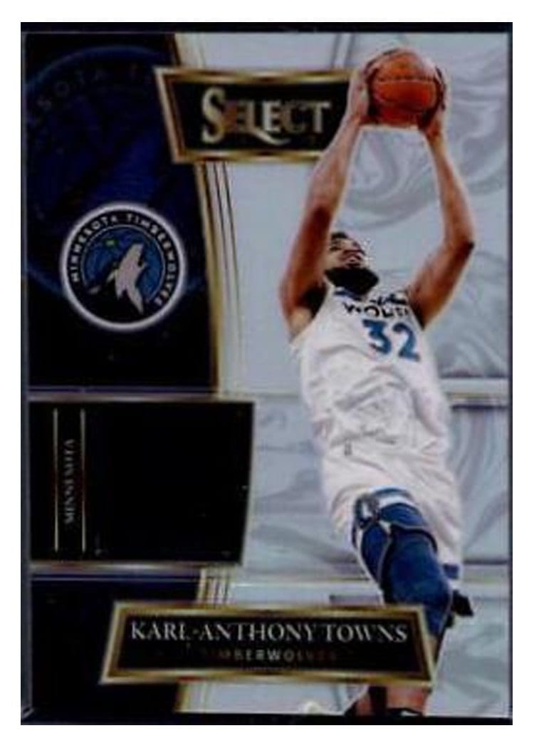 2021-22 Panini Select Base Set Karl-Anthony Towns #207 card