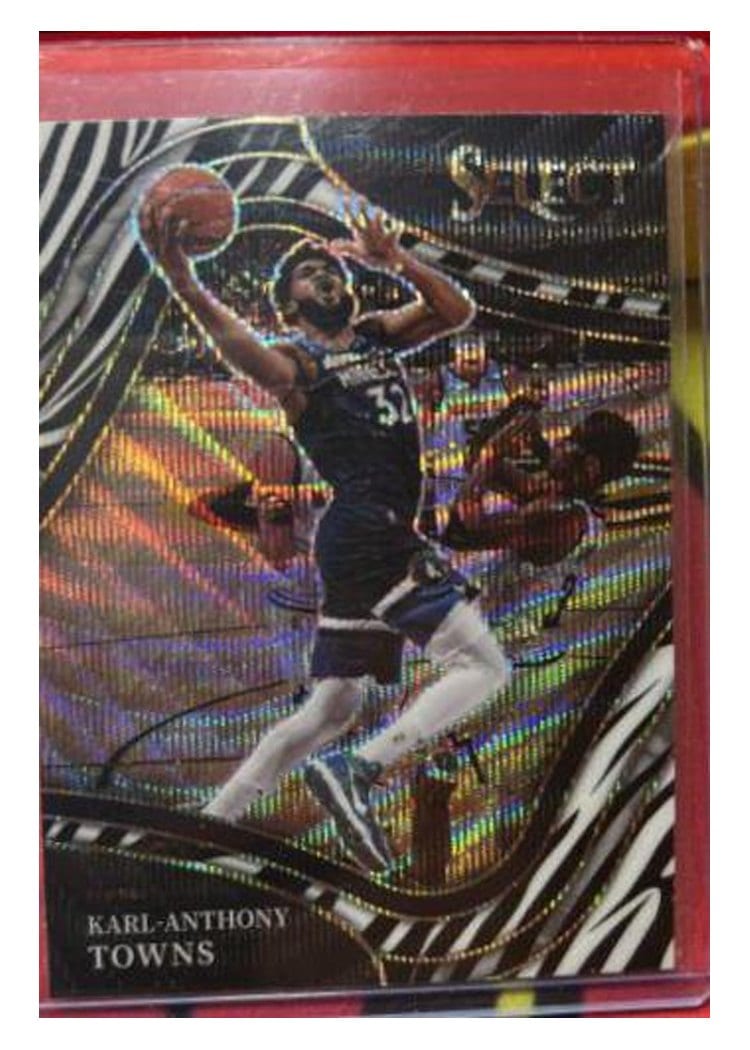 2021-22 Panini Select Base Set Karl-Anthony Towns #207 card