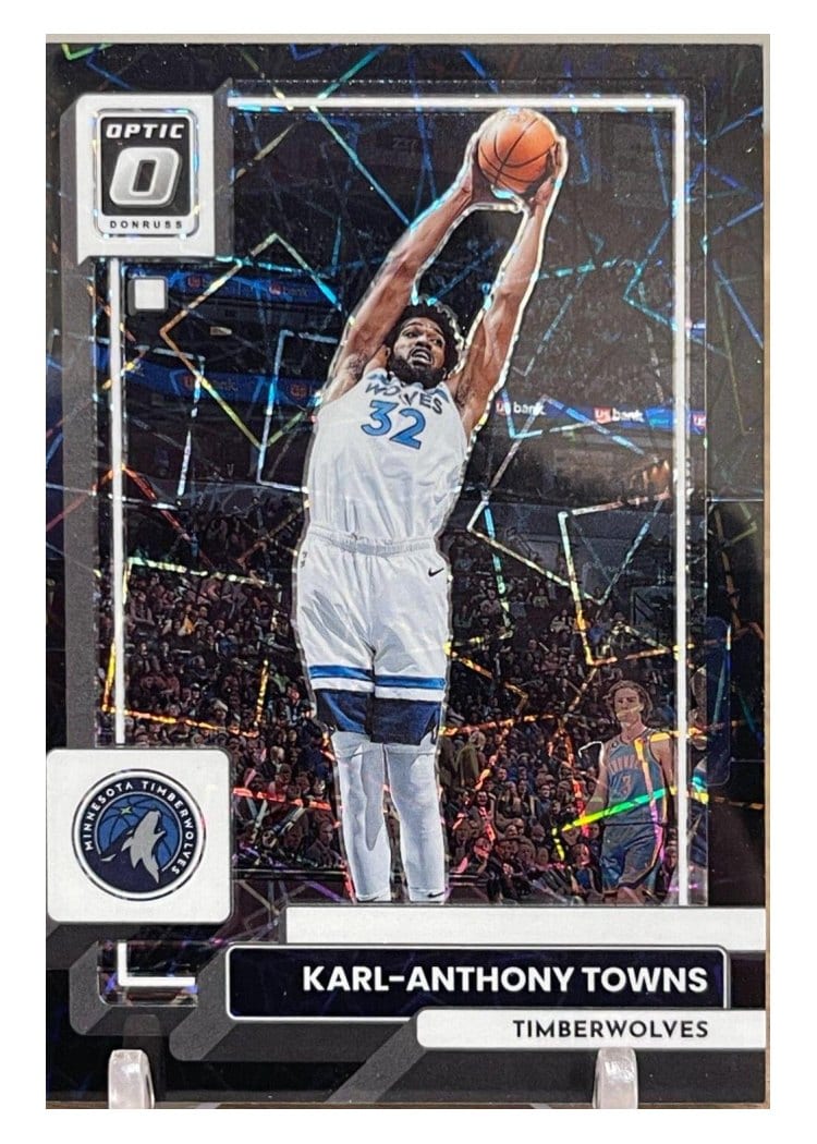 2022-23 Donruss Optic Base Set Karl-Anthony Towns #50 card