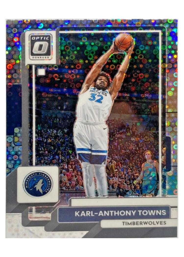 2022-23 Donruss Optic Base Set Karl-Anthony Towns #50 card