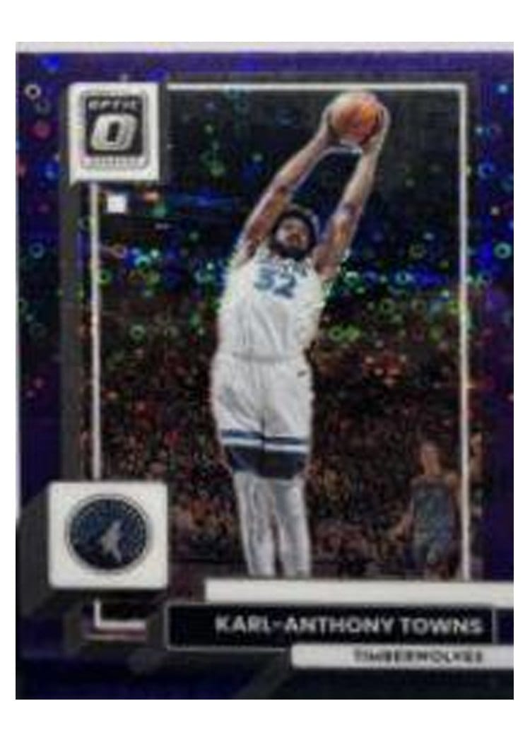 2022-23 Donruss Optic Base Set Karl-Anthony Towns #50 card