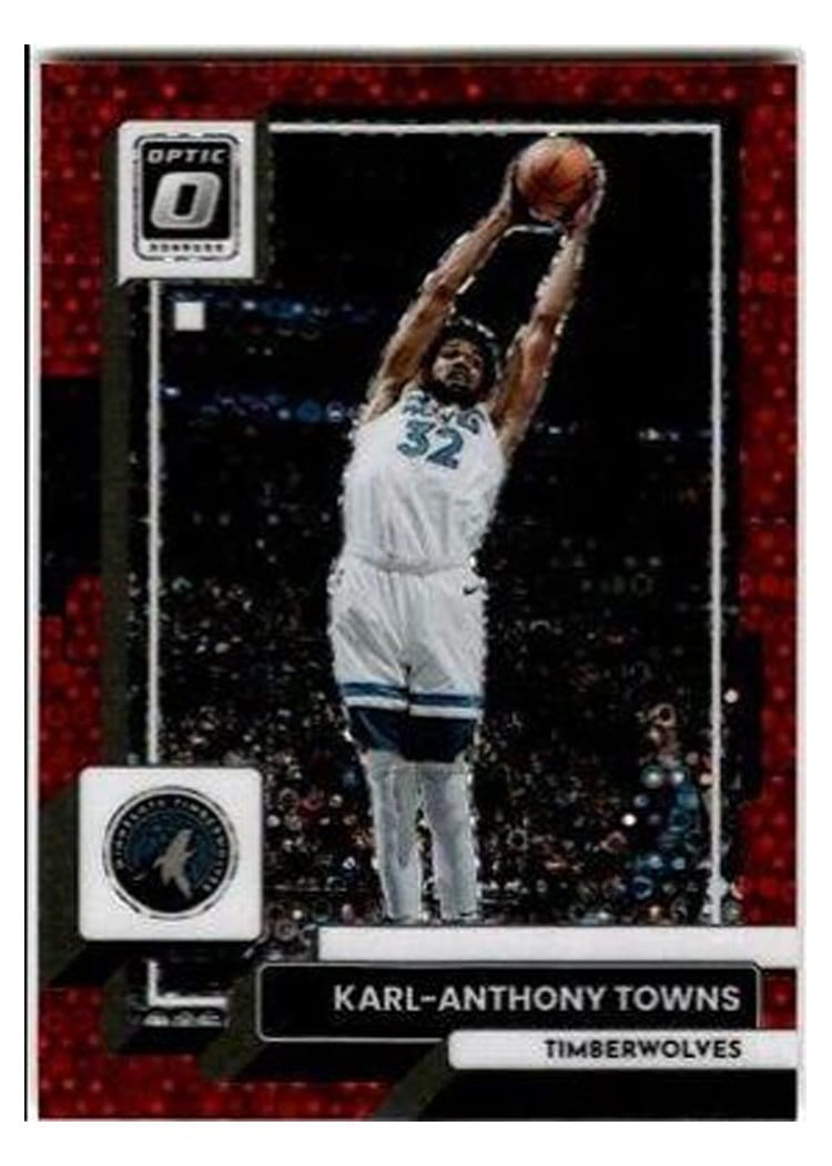 2022-23 Donruss Optic Base Set Karl-Anthony Towns #50 card