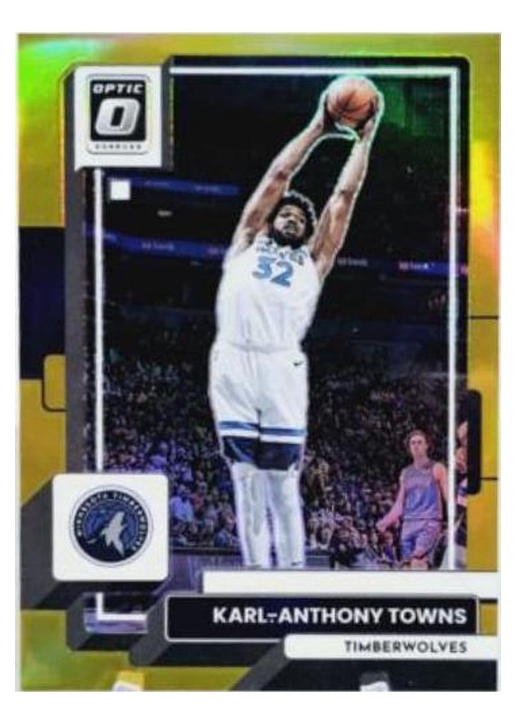 2022-23 Donruss Optic Base Set Karl-Anthony Towns #50 card