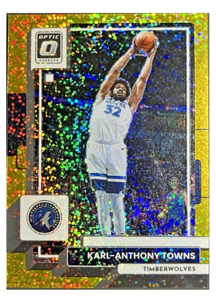 2022-23 Donruss Optic Base Set Karl-Anthony Towns #50 card