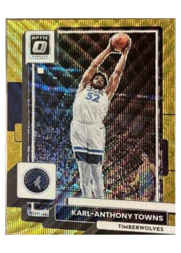 2022-23 Donruss Optic Base Set Karl-Anthony Towns #50 card