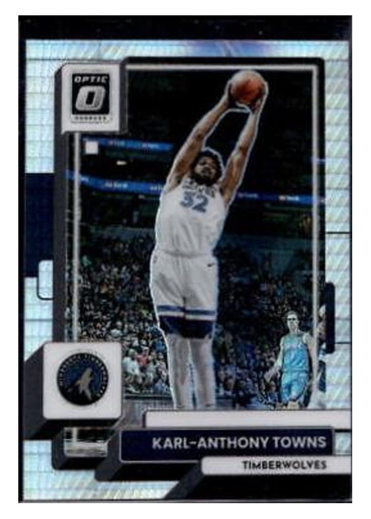 2022-23 Donruss Optic Base Set Karl-Anthony Towns #50 card